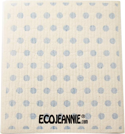 Wholesale EcoJeannie Eco-Friendly German Cleaning Cloth 100% Biodegradable Cellulose Sponge Cloths, Kitchen Cloths, GMO-Free, Reusable - Made in Germany Packaged in P.R.C. (4 Pack)
