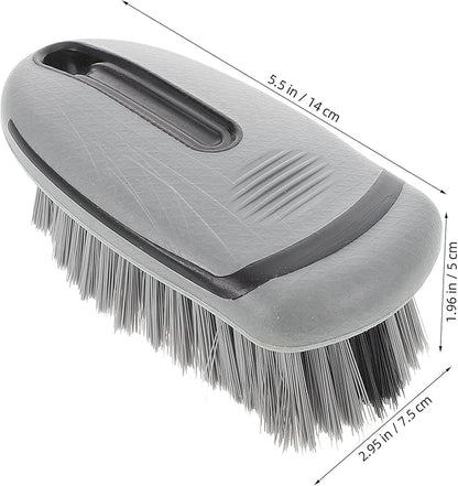 Car Interior Cleaning Brush Small Scrub Brush for Cleaning Carpets for Car Upholstery and Home Use