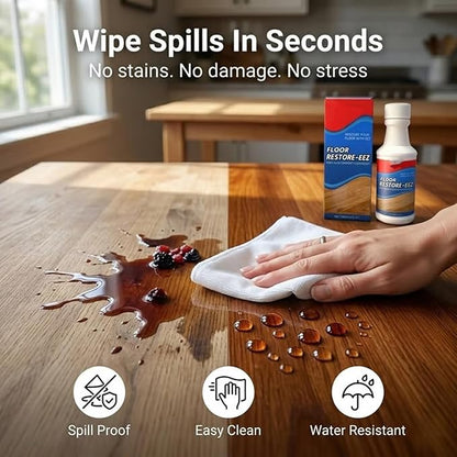 Instant Floor & Furniture Restorer, For Daily Floor Scratch Care, Leaves Scratches Virtually Undetectable, Floors Restorer & Polish For Tile, Shine Wood, Laminate, Vinyl, Bamboo (1)