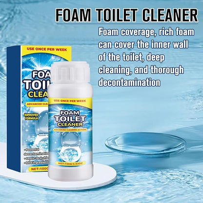 2PCS Foam Toilet Cleaner,2025 New Toilet Bowl Cleaner,Advanced Bathroom Cleaner for Home,Powerful Instant Bowl Cleaners for Toilets Squatting Pans