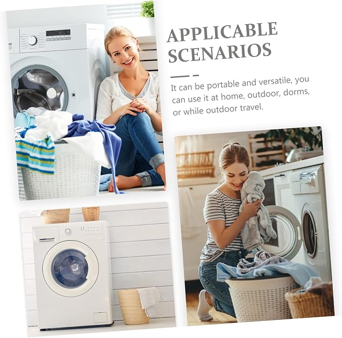 Hemobllo Foldable Mesh Laundry Basket with Handles Large Wire Laundry Hamper for Bedroom Bathroom Nursery Organizer Bin for Dirty Clothes Storage