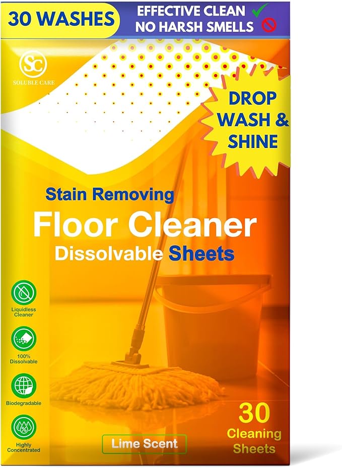 Whole House Cleaning Sheet 5-Pack Bundle | Toilet Cleaner, Laundry Sheets, Floor Cleaner, All-Purpose Spray & Foaming Hand Soap - 120 Sheets