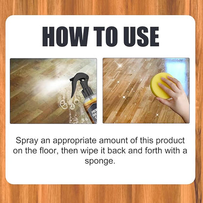 Furniture Cleaner with Avocado Oil, Sun Protection, Pleasantly Scented, 100ml Spray Bottle with Sponge