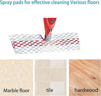 6 Pack Replace Mop Pads for Promist Max Microfiber Spray Mop Refill, Washable Reusable Replace Spray Mop Pad Head