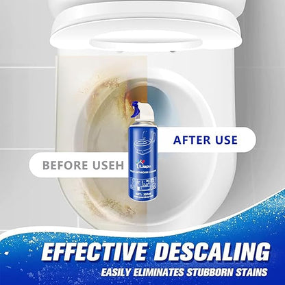 Powerful Toilet Bowl Cleaner – Rapid Stain Remover, Eliminates Limescale & Odors, Fresh Mint Scent, Eco-Friendly Formula, Safe for Pipes & Septic Tanks (3)