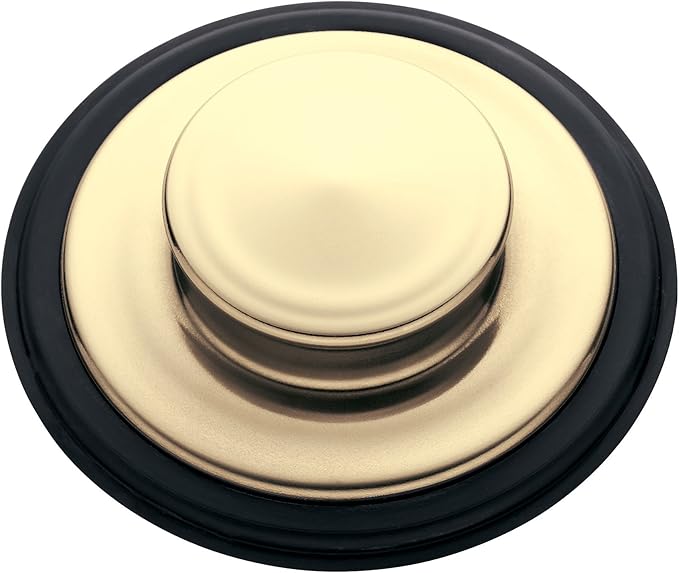 INSINKERATOR Kitchen Sink Stopper for INSINKERATOR Garbage Disposal, STP-FG, French Gold