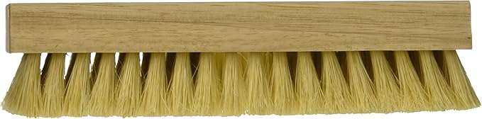 11643 Dqb Heavy Duty Acid Brush, Tampico Fiber Bristle Trim, Hardwood Handle, 8" x 1-1/16"