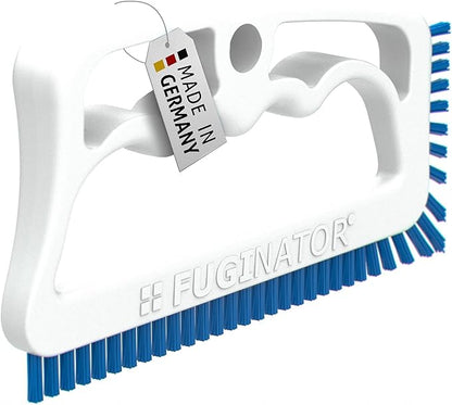 Fuginator Scrub Brush for Tile and Grout: Stiff Nylon Bristle Scrubbing Brush - Bathtub and Shower Scrubber for Floor Joints and Tile Seams - Cleaning Brushes and Supplies for Bathroom and Kitchen