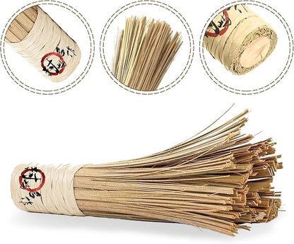 12-Inch Bamboo Wok Brush, Flat Brush, Kitchen Cleaning Brushes for Scrubbing and Cleaning Cooking Pots, Pans and Grilling Utensils (1 Pack)