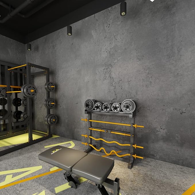 3yecao 24"×197" Thick Dark Grey Black Concrete Wallpaper Waterproof Charcoal Gray Cement Wallpaper Peel and Stick Matte Textured Self Adhesive Concrete Contact Paper for Bedroom Gym Living Room Walls