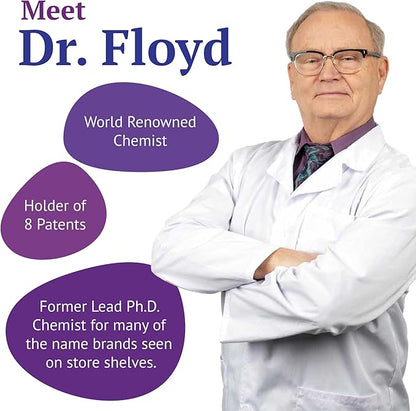 Dr Floyd's Stain Remover - Ranked #1 in Testing Against Major Brands - Prewash - Removes Grease, Oil, Food, Coffee, Blood, Sweat, Grass, Ink, dirt - works great on Clothes, Fabric, Carpet