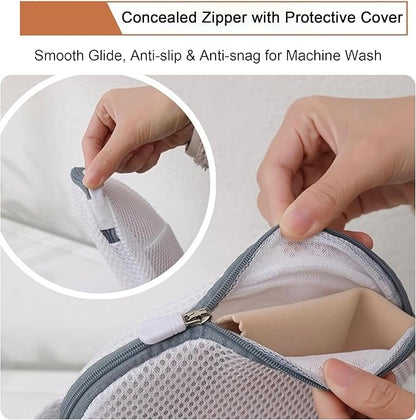 Bra Washing Bag Mesh Laundry Bags for Delicates Reusable Washable Lingerie Bags for Washing Machine Travel Laundry
