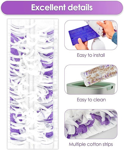 (20 Count) Disposable Mopping Pad Refills Compatible with Swiffer PowerMop, Spray Cleaning Replacement Pads, Multi-Surface Mop Refills for Floor Cleaning, 20 Pieces Spare Pack