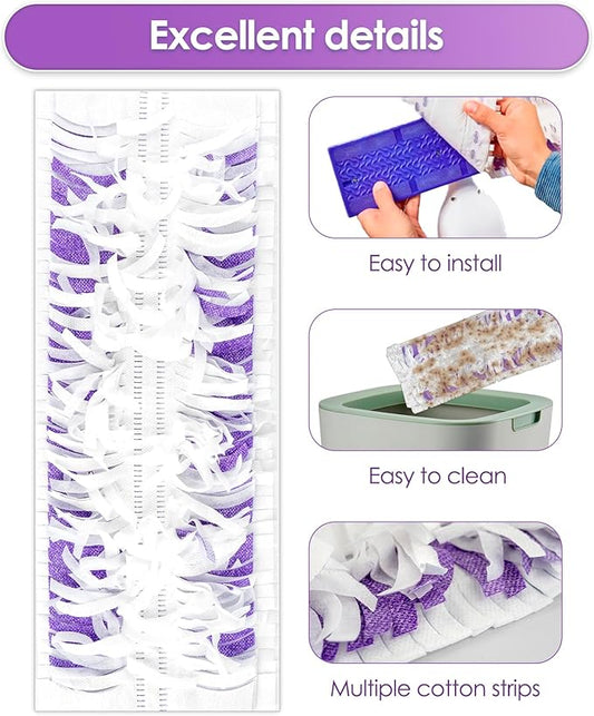 (20 Count) Disposable Mopping Pad Refills Compatible with Swiffer PowerMop, Spray Cleaning Replacement Pads, Multi-Surface Mop Refills for Floor Cleaning, 20 Pieces Spare Pack