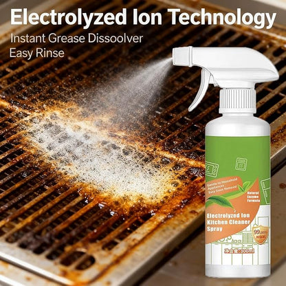 XIRUJNFD Natural Enzyme Formula to Household Appliances, Electrolyzed Ion Kitchen Cleaner Spray, Multi-Purpose Cleaner for Hold, Oven, Stove, Range Hood, Easy Cleaning Household Items (3)