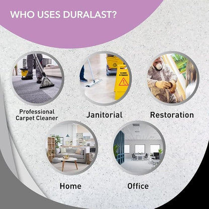 Duralast French Lavender Vanilla Odor Eliminator Concentrate – Smoke Odor Eliminator for Strong Odor on Carpet, Floors & More – Sweat & Pet Odor Eliminator for Home w/Non-Enzymatic Formula (1 Gal)