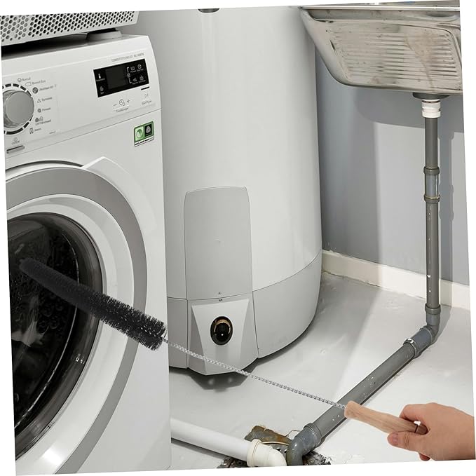 Refrigerator Coil Brush Dryer Vent Cleaner Soft Bristles Washing Machine Drum Brush Easy Cleaning