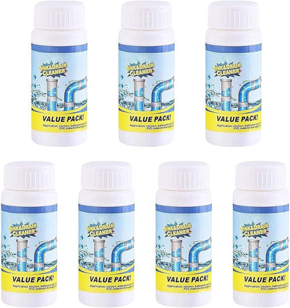 Sink and Drain Cleaner, Portable Powerful Pipe Cleaner, Cleaner Powder, Multi-Functional Foaming Pipe Unclogger, for Kitchen and Bathroom, Fast Acting Clog Remover (1)