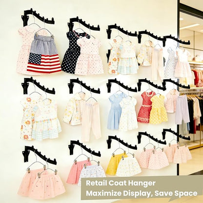 2pcs Swing Clothes Hanger Rack,Wall Mounted Clothes Rack,Heavy Duty Folding Drying Rack,Space Saving Clothes Hanger Organizer for Bathroom,Bedroom,Laundry Room