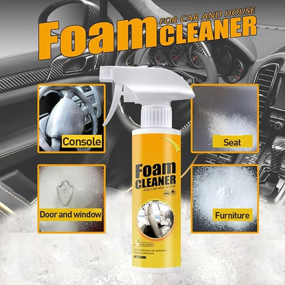 Easily Glow Foam Cleaner for Kitchen, All-Purpose Rinse-Free Cleaning Spray Large-Capacity 250ml