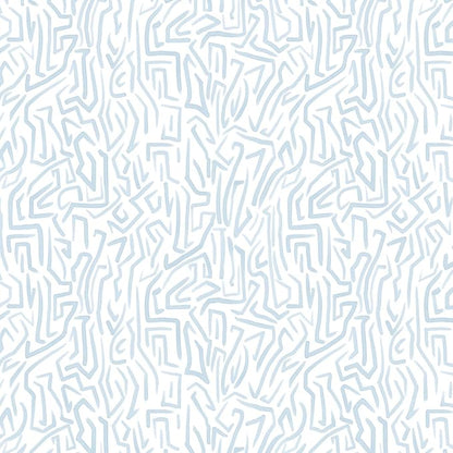Ismoon 17.3"x 393"Blue and White Wall Paper Peel and Stick Modern Blue Striped Wallpaper Removable Self-Adhesive Neutral Wallpaper Contact Paper for Cabinets and Drawers Vinyl Roll