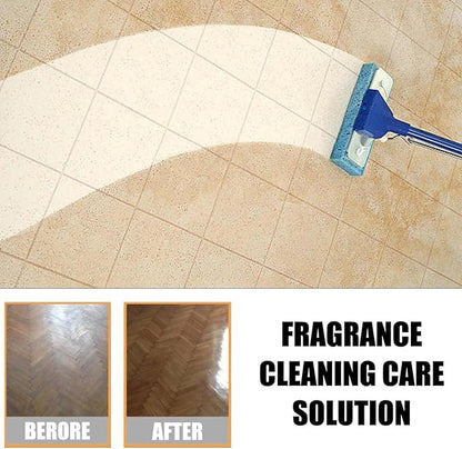 Floor Cleaner Solution, 100ml Mild Cleaner, Effective Deep Cleaning Liquid with Gentle Formula, Hardwood Cleanings Agent with Safe Formula, Home Cleaning Tool, for Tiles Marble Wooden Laminate