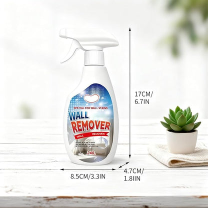 Highly Effective Removal Spray, Wall Cleaner for Painted Walls, Multi-Surface Cleaning Solution, Dust and Stain Remover for Wood, Tile, Fabric, Bathrooms, Kitchens (1Pc)
