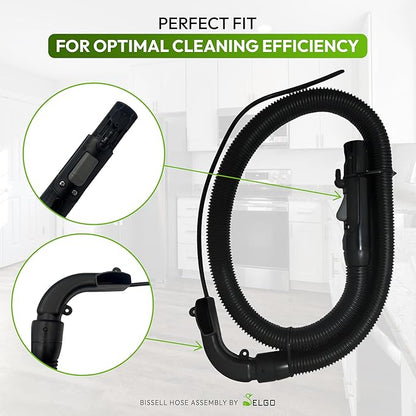 (Upgraded 2025) Flexible Replacement Hose for Bissell Little Green & SpotClean Carpet Vacuum Cleaners, Fits Models 2694, 2513, 5207, 4720M Series & More (Hose w/o Brush)