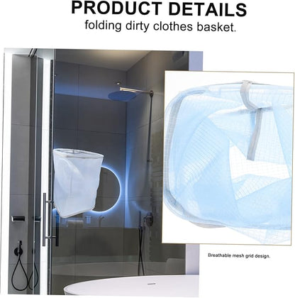 Alipis 1pc Wall Hanging Laundry Basket Clothes Organizer for Home Use Space-saving Design for Dirty Clothes Storage