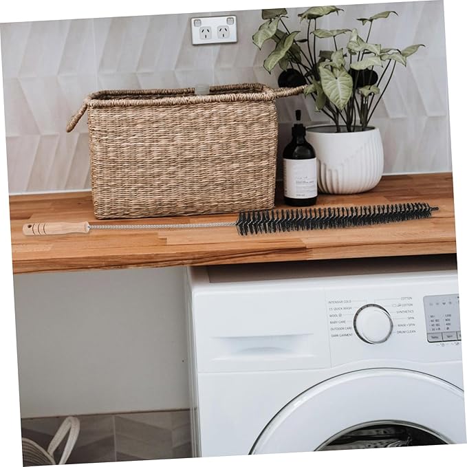 KOMBIUDA Refrigerator Cleaner Brush Long Handle Washing Machine Cleaning Tool Dryer Tubing Brush