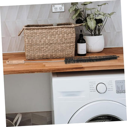 KOMBIUDA Refrigerator Cleaner Brush Long Handle Washing Machine Cleaning Tool Dryer Tubing Brush