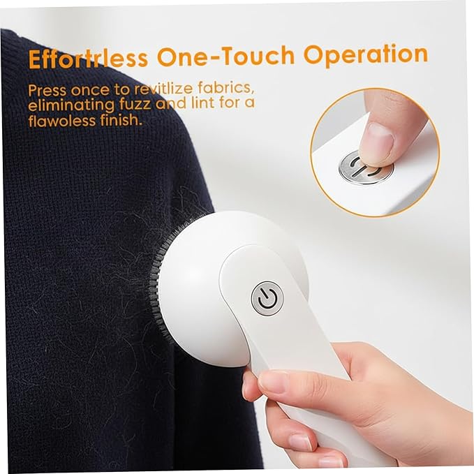 Pilling Remover, Fabric Shaver Rechargeable & Lint Remover Electric Clothes Shaver with Safety Lock 1200mAh Tool for Sweaters, Blankets, Couches