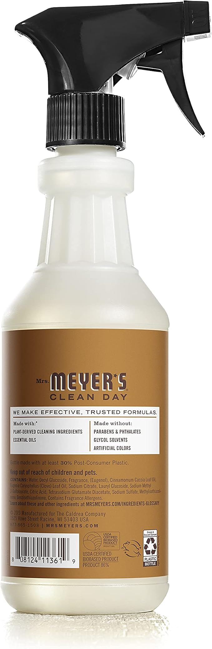 Mrs. Meyer’s Clean Day Multi Surface Everyday Cleaner, Acorn Spice Scent, Limited Edition Scent, Removes Dirt & Freshens Surfaces, 16 FL OZ Spray (Pack of 2)