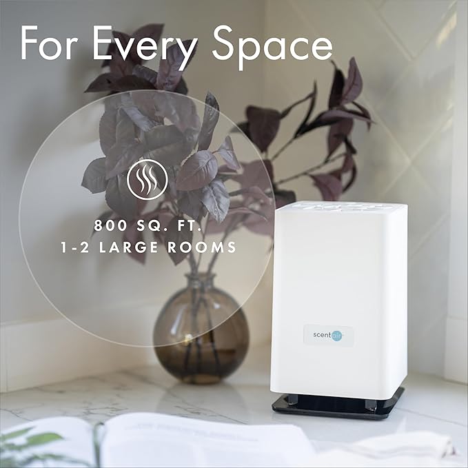 ScentAir Whisper Home Monthly Plug-in Refill, Fragrance Cartridge for Home and Office, Amazon Exclusive, Lavender & Ylang