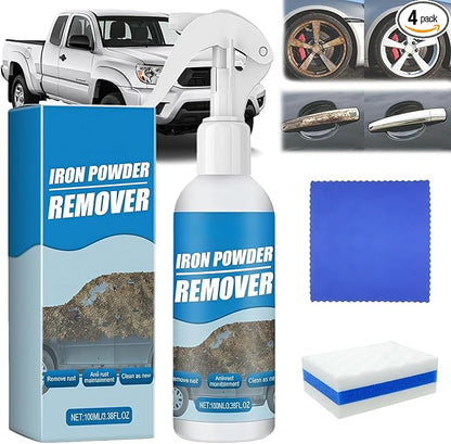 Multi-functional Quick-acting Rust Removal Spray, 3.4Oz Portable Rust Remover Spray for Metal, Fast-Acting Formula & Easy Spray Application, Fast-Acting Oxidation for Bikes,Car,Metal (1pc*3.4oz)