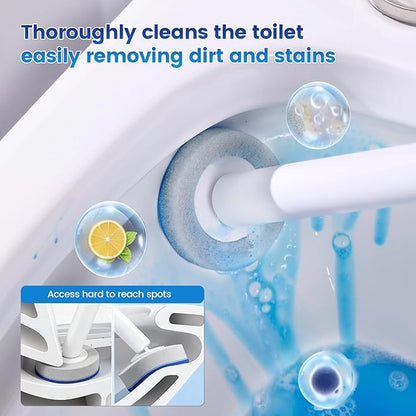 Toilet Wand Refills,Toilet Refill Pads, Disposable Toilet Brush Heads for Toilet and Bathroom Cleaning