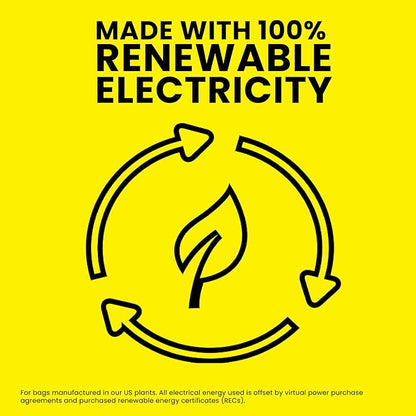 Glad Trash Bags, ForceFlex Large Garbage Bags ‚ 30 Gallon Black Trash Bag ‚ 68 Count (Package May Vary)