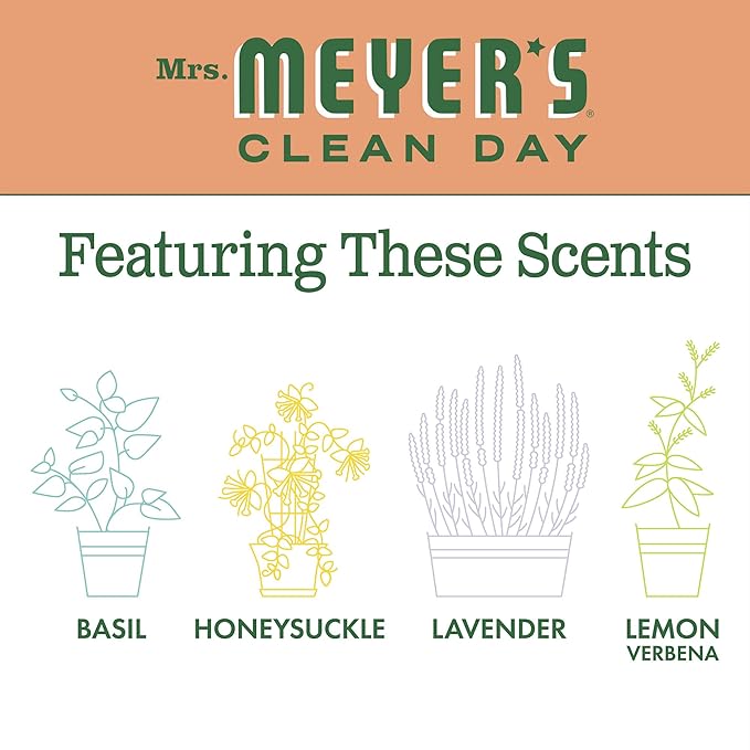 Mrs. Meyer's Liquid Dish Soap Geranium, 16 OZ