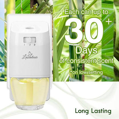 Plug In Air Freshener Refills for Home, Citronella Scent 3 Count, Wall Plug In Refills 1.98 Fl Oz, Compatible with Air Wick & Glade, Not for Glade Plus, Scented Refill for Indoor, Backyard, Camping
