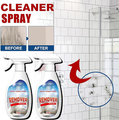 Highly Effective Removal Spray,Multi-Functional Cleaner,Wall Foaming Cleaning Sprayer For Painted Wall,Multi-Surface Cleaning Solution For Tile, Grout, Concrete, Fabric,Bathrooms, Kitchens (2pcs)