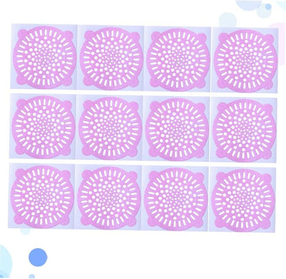 Bathroom Sink Drain Filter 30pcs Disposable Hair Filter Non-Woven Fabric Block Easy to Install and Clean