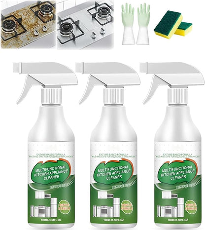 Multi-Purpose Enzyme Foam Cleaner, Versatile – Kitchen & Home, Bathroom Descaler Foam Cleaner Spray (3PCS)