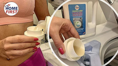 Washing Machine Heavy Duty Cleaner Deodorizer - Eco-Friendly of Control Mold And Mildew From Behind the Drum or Door of Your Front or Top Load Washer Machine Including HE