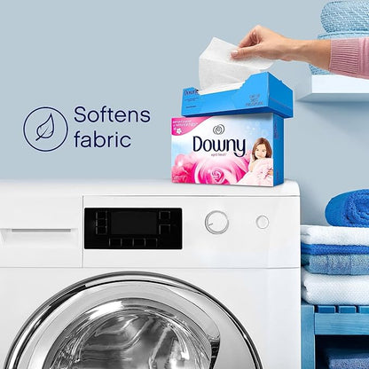 Downy Fabric Softener Dryer Sheets, April Fresh, 240 Count