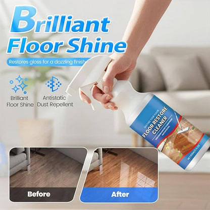 Natural Micro-Molecularized Floor Cleaner Spray, 5-in-1 Floor Restore & Polish Cleaner, Multi-Surface Floor Cleaning Spray for Wood, Tile, Marble & Laminate, 5 fl oz (1)