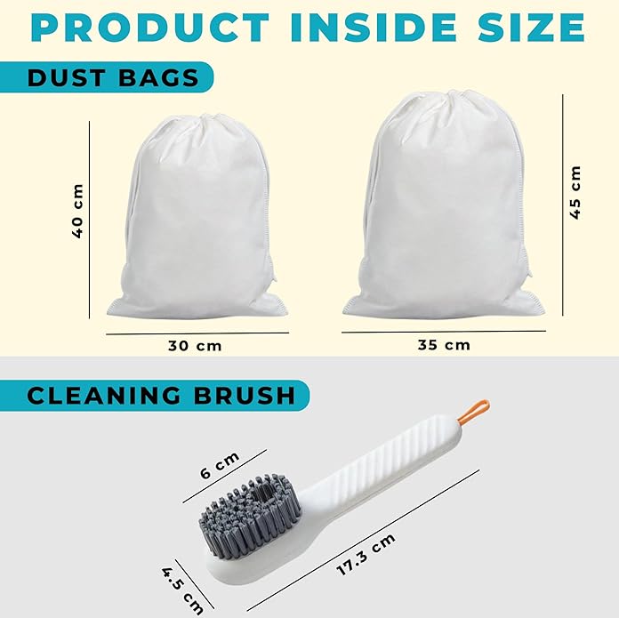 Shoe Washing Machine Bag – Sneaker Washing Machine Bag, Mesh Laundry Bags for Delicates