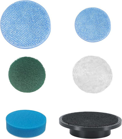 Dovety Electric Spin Scrubber Accessories, 5*Brush Heads and 1* Magic Stick, Suitable for Dovety Cleaning Brush