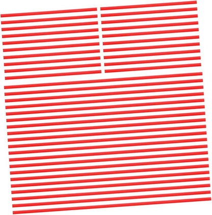 40pcs Rust Remover Lubricant Spray Can Tube Plastic Nozzle Extensions for Aerosol Cans Red Tube Sprayer