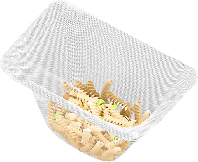 Kitchen Sink Hanging Strainer with Filter Mesh Bag, Food Waste Filter Basket, Suction Cup Foldable Washing Vegetables and Fruits Drying Bag Holder (100pcs Strainer Mash Bag)