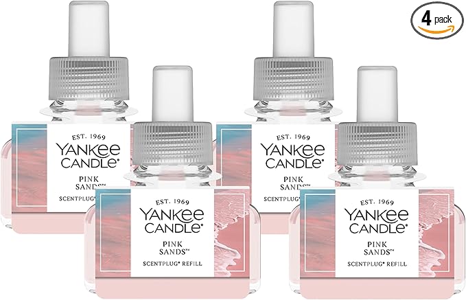 Yankee Candle Pink Sand ScentPlug Refills (Pack of 4)